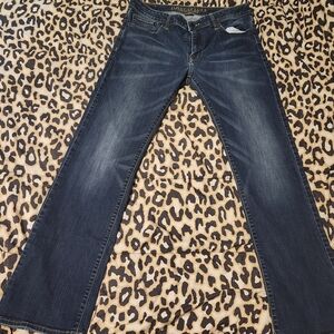 American Eagle Outfitters Dark Wash Flare Jeans